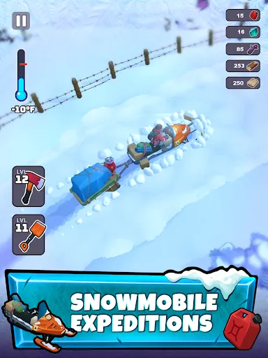 Gameplay screenshot 1 from Frost World - Role Playing game